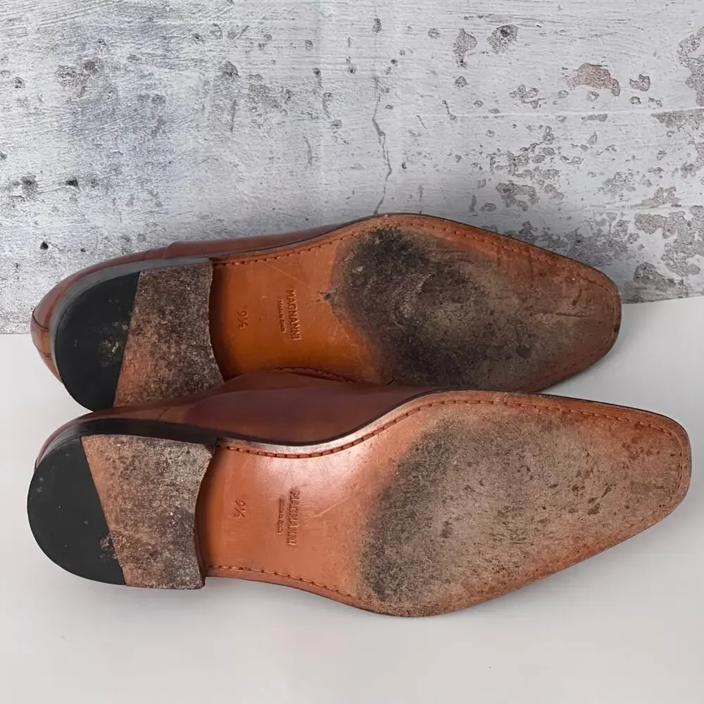 MAGNANNI Cap Toe Oxford - Cognac (Brown)